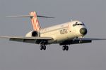 EC-MGS @ LFRB - Boeing 717-2CM, On final rwy 07R, Brest-Bretagne Airport (LFRB-BES) - by Yves-Q