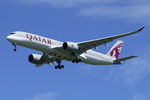 A7-AMK @ LOWW - Qatar Airways Airbus A350-900 - by Thomas Ramgraber