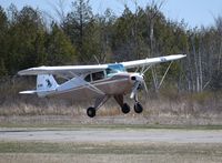 CF-HDC - Landing on runway 24 at Smiths Falls Flying Club - by HEATHER WHALEY