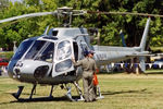 N22-016 - RAN Squirrel AS-350B helicopter N22-016 Code 863 Cn 1740, from 723 Sqn Nowra, arrives for static display in sunny conditions on the Treasury lawns, Canberra, on 17Mar1997. The occasion was Canberra Day 1997. Front Port-side view of static Squirrel N22-016 - by Walnaus47
