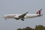 A7-BFI @ LMML - B777 A7-BFI Qatar Airways Cargo - by Raymond Zammit