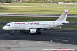 TS-IMN @ EDDL - Airbus A320-211 - TU TAR Tunisair '70' 'Ibn Khaldoun' - 1187 - TS-IMN - 27.09.2019 - DUS - by Ralf Winter