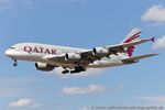A7-APB @ EDDF - Airbus A380-861 - QR QTR Qatar Airways - 143 - A7-APB - 11.08.2019 - FRA - by Ralf Winter