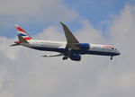 G-ZBKD @ EGLL - Boeing 787-9 Dreamliner on finals to 9R London Heathrow. - by moxy