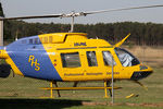 VH-PHL @ YLTV - Stbd view of front end of Blue/ Yellow Professional Helicopter Services (PHS) Bell 206L-1 LongRanger VH-PHL Cn 45177 parked at Latrobe Valley Airport (YLTV) Morwell on 22Feb2015. The helo has ‘bubble windows’ and wore Code Firebird 329. - by Walnaus47