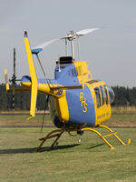 VH-PHL @ YLTV - Rear view of Blue/ Yellow livery Professional Helicopter Services (PHS) Bell 206L-1 LongRanger VH-PHL Cn 45177 parked at Latrobe Valley Airport (YLTV) Morwell on 22Feb2015. The helo has ‘bubble windows’ and wore Code Firebird 329. - by Walnaus47