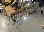 N13920 - Fleet Model 9 (minus skin, wings disassembled) being restored at the Air Combat Museum, Springfield IL