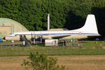 XM496 @ EGBP - Bristol Britannia XM496 at Kemble Airfield. - by Simon Fewkes