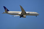 HZ-AR23 @ EGLL - Boeing 787-9 Dreamliner on finals to 9R London Heathrow. - by moxy