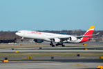 UNKNOWN @ KJFK - Iberia A340 landing JFK - by Ronald Barker