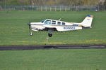 N36665 @ EGBJ - N36665 landing at Gloucestershire Airport. - by andrew1953