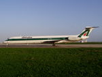 I-DAWQ @ LMML - MD-82 I-DAWQ Alitalia - by Raymond Zammit