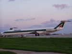 I-DAWV @ LMML - MD-82 I-DAWV Alitalia - by Raymond Zammit