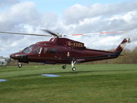 G-XXED @ EGBC - About to land at Cheltenham Helipad for the 2020 Gold Cup - by James Lloyds
