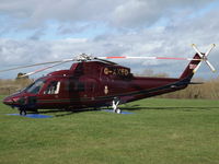 G-XXED @ EGBC - G-XXED Parked at Cheltenham Helipad for the Gold Cup 2020 - by James Lloyds