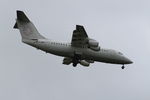 D-AWUE @ EGSS - D-AWUE Bae 146/200 of WDL at Stansted Airport. - by Robbo s