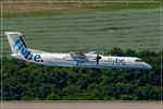 G-ECOE @ EDDR - De Havilland Canada DHC-8-402Q, - by Jerzy Maciaszek