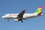 6V-AMA @ LMML - A319 6V-AMA Air Senegal - by Raymond Zammit
