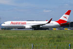 OE-LAE @ LOWW - Austrian Airlines Boeing 767-300 - by Thomas Ramgraber