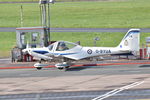G-BYUA @ EGBJ - G-BYUA at the pumps at Gloucestershire Airport. - by andrew1953