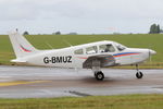 G-BMUZ @ EGSH - Leaving wet Norwich. - by keithnewsome