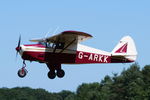 G-ARKK @ X3CX - Landing at Northrepps. - by Graham Reeve