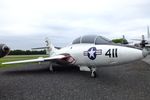 142985 - Grumman TF-9J (F9F-8T) Cougar at the Hickory Aviation Museum, Hickory NC