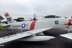 141393 - North American FJ-3M / MF-1C Fury at the Hickory Aviation Museum, Hickory NC - by Ingo Warnecke