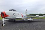 141393 - North American FJ-3M / MF-1C Fury at the Hickory Aviation Museum, Hickory NC