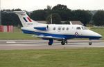 ZM337 @ EGSH - Turning onto RWY 27 on return to RAF Cranwell (CWL). - by Michael Pearce