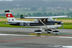 HB-CNI @ LSZG - At Grenchen, a damp day.