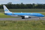 PH-BXA @ LOWW - KLM B738 back in blue - by FerryPNL