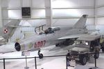 4007 - Mikoyan i Gurevich MiG-21US MONGOL-B at the Tennessee Museum of Aviation, Sevierville TN