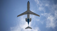 C-GFIO @ CYQY - Located 9km from airport, low pass over home on its way back to CYQY. - by Jay C.