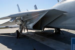 159025 - Right intake F-14A  USS Yorktown  Patriots Point - by Ronald Barker