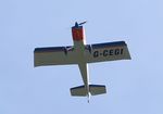 G-CEGI - RV8 Vans flying fast over Potters Bar from its base in North Weald - by Chris Holtby
