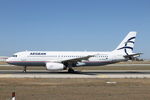 SX-DVH @ LMML - A320 SX-DVH Aegean Airlines - by Raymond Zammit