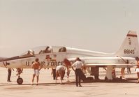 68-8145 @ MAFB - 1968 T-38A s/n 68-8145 c/n T.6150  March AFB Airshow, circa mid 1980s - by Michael Huggins