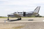 N256TA @ C83 - N256TA Beech 65-A90 at C83 Byron Airport - by JAWS