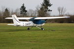 G-BAYP @ EGHP - G-BAYP Cessna 150L at EGHP - by JAWS