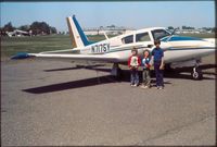 N7175Y @ KMIC - First Flight for three brothers.  At KMIC cir.1977. The one on the left is now a pilot and flies out of KMIC. - by J.Casella