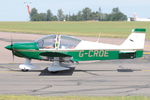 G-CROE @ EGSH - Arriving at Norwich. - by keithnewsome