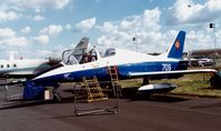 709 @ EGLF - At the 1990 Farnborough International Air Show. - by kenvidkid