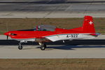 A-922 @ LMML - Pilatus PC-7 Turbo Trainer A-922 Swiss Air Force - by Raymond Zammit