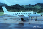 ZK-TAI @ NCRG - Air Rarotonga Ltd., Rarotonga - 1993 - by Peter Lewis