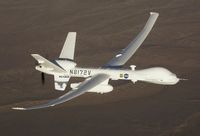 N8172V - The Altair, a civilian variant of the enlarged, upgraded version of the RQ-1A Predator military reconnaissance UAV called the Predator B, has been developed by General Atomics-Aeronautical Systems Inc. (GA-ASI) to meet specific requirements of NASA - by unknown
