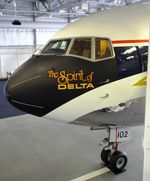 N102DA - Boeing 767-232 at the Delta Flight Museum, Atlanta GA