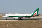EI-RDN @ LMML - embraer EMB-175LR EI-RDH Alitalia - by Raymond Zammit