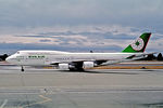 N405EV @ KSEA - N405EV   Boeing 747-45E [27142] (EVA Air) Seattle-Tacoma Int'l~N 07/08/1994 - by Ray Barber