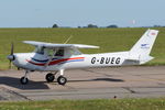 G-BUEG @ EGSH - Arriving at Norwich. - by keithnewsome